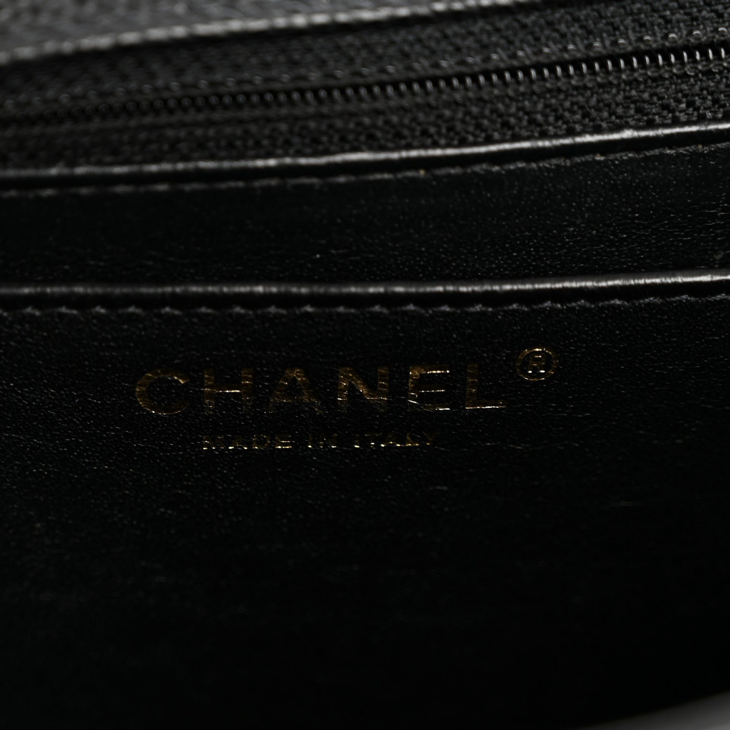 Caviar Maxi Single Flap Black