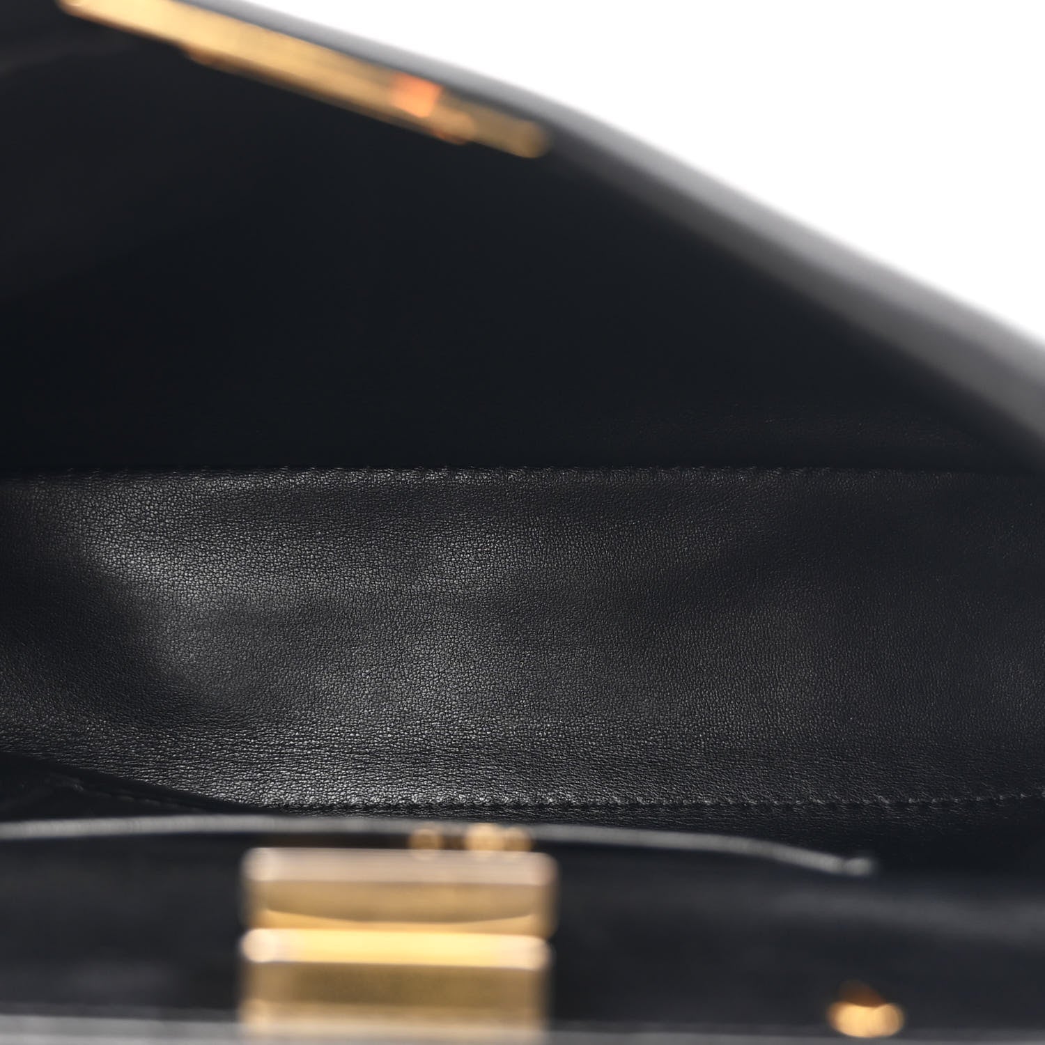 Fendi Nappa Mini Peekaboo Iconic Satchel Black 5 of 11