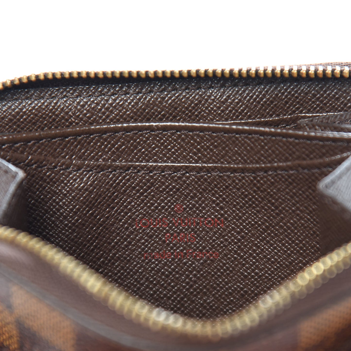 Damier Ebene Zippy Coin Purse