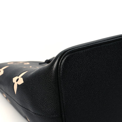 Louis Vuitton Empreinte Monogram Giant Neonoe MM Black Beige 10 of 13