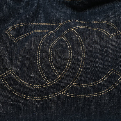 Chanel Denim XL Coco Cabas Tote Blue 10 of 12