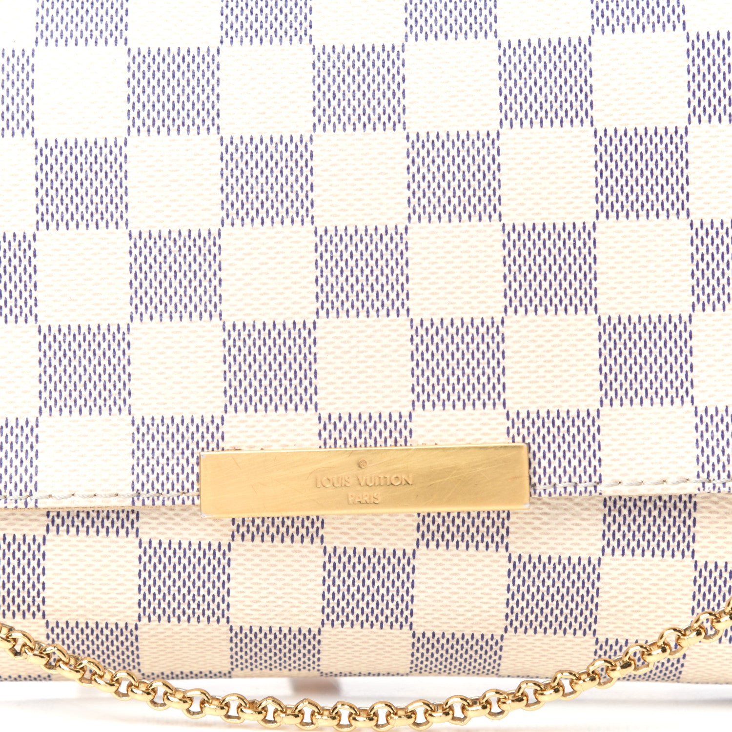 Louis Vuitton Damier Azur Favorite MM 9 of 9