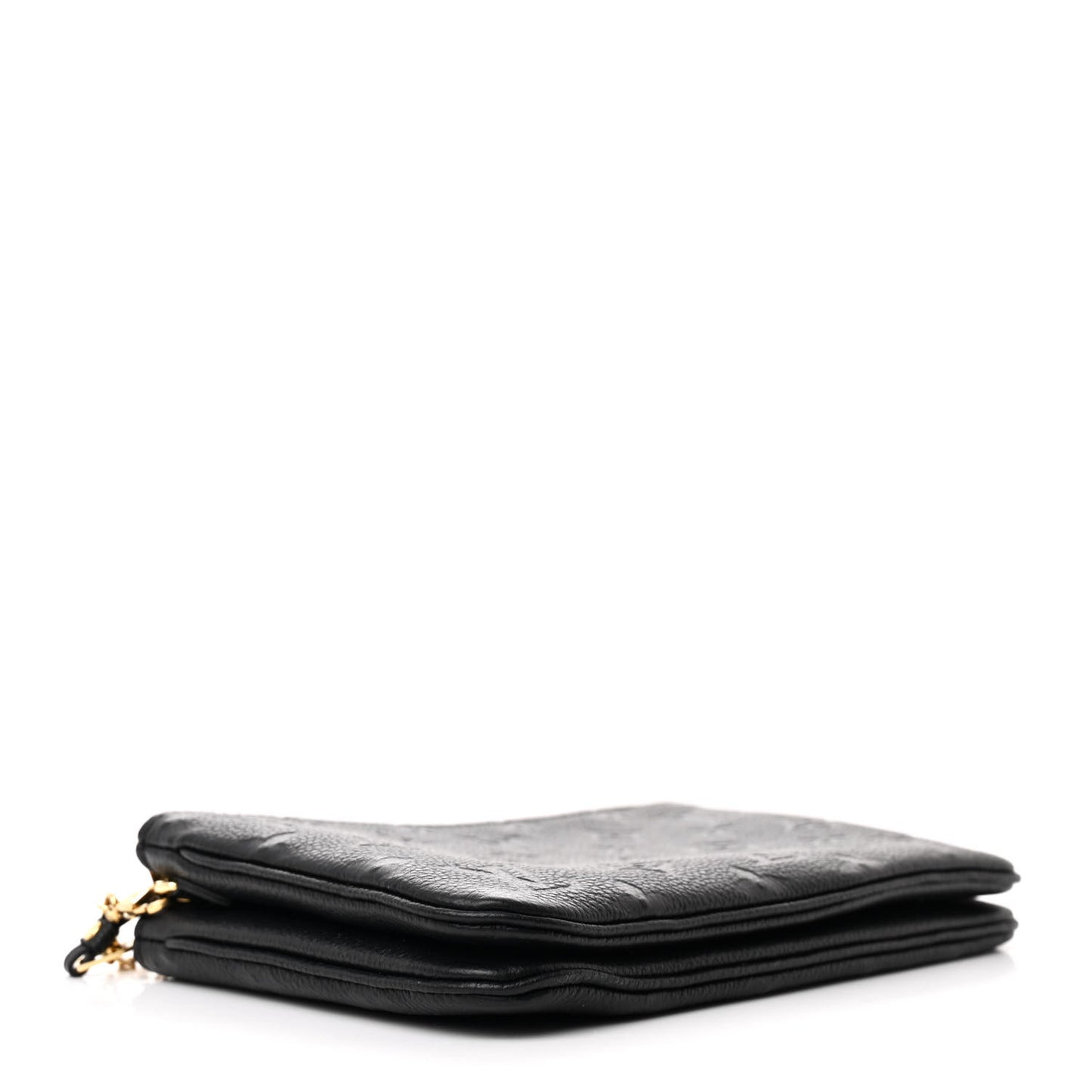 Empreinte Double Zip Pochette Black