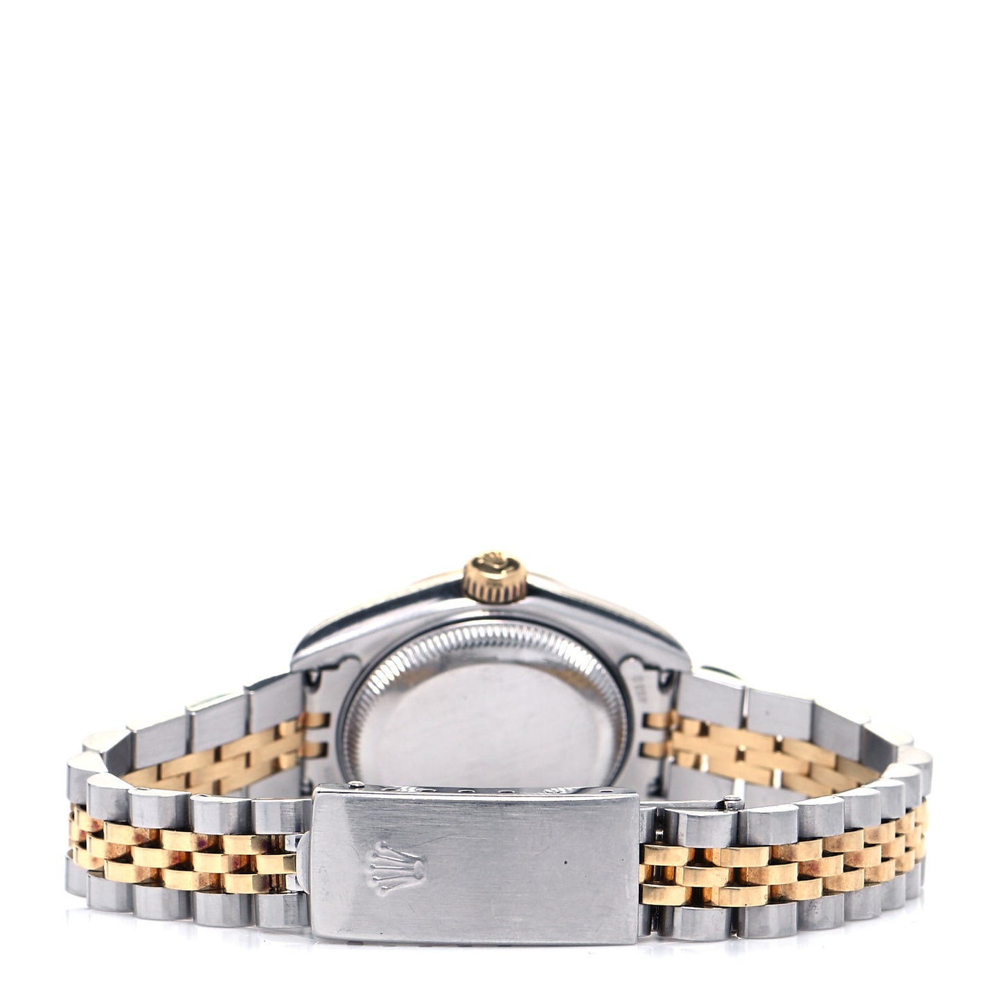Stainless Steel 18K Yellow Gold Mother of Pearl 31mm Oyster Perpetual Datejust Watch Decorated Champagne Roman 78273