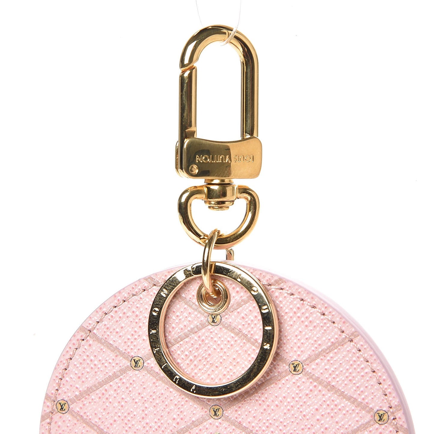 Damier Azur Summer Trunks Bag Charm Key Holder