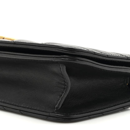 Gucci Calfskin Matelasse GG Marmont Mini Bag Black 8 of 11