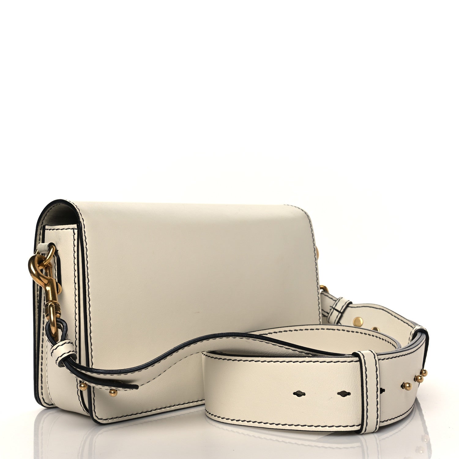 Christian Dior Smooth Calfskin Dio(r)evolution Flap Bag Off White 3 of 15