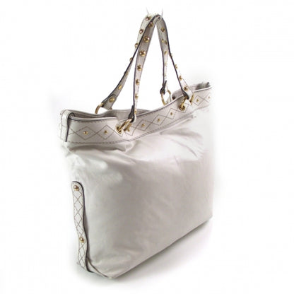 Gucci Leather Studded Irina Tote White 3 of 10