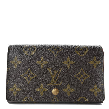 Louis Vuitton Monogram Porte-Monnaie Billets Tresor Wallet 1 of 7