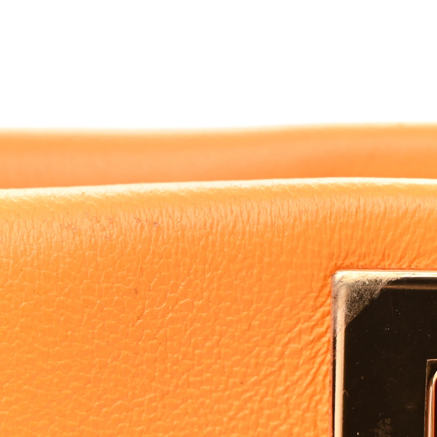 Nappa Mini Peekaboo Iconic Satchel Giallo Syrup