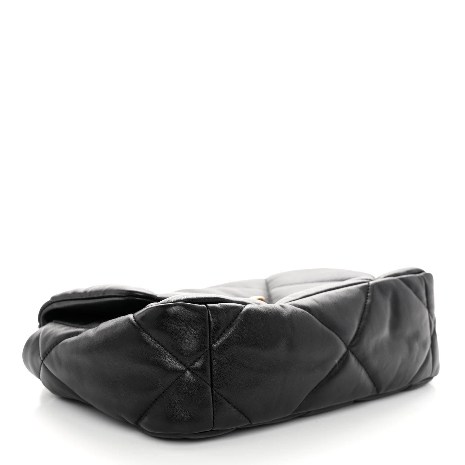 Chanel Lambskin Quilted Medium Chanel 19 Flap Black 4 of 11