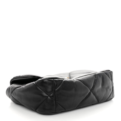 Chanel Lambskin Quilted Medium Chanel 19 Flap Black 4 of 11