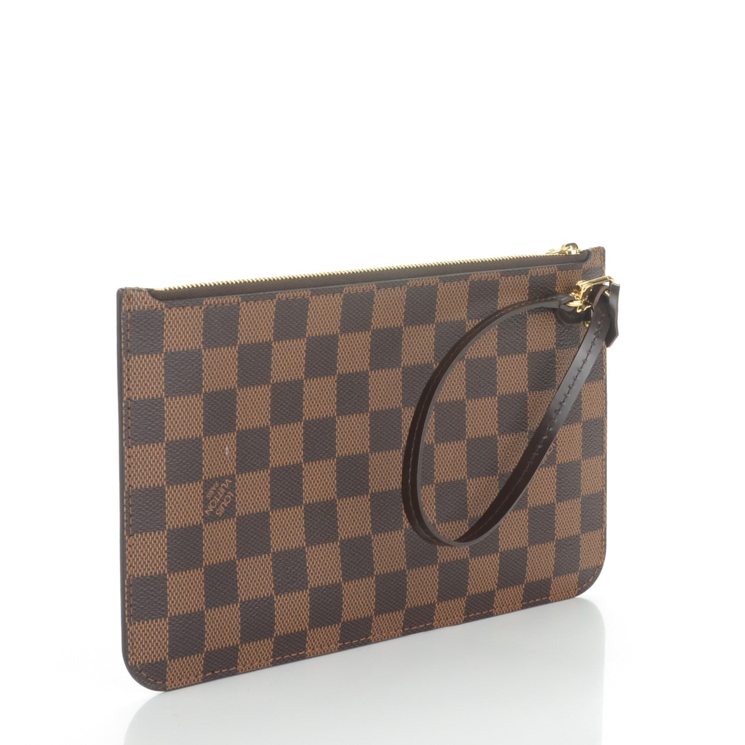 Louis Vuitton Damier Ebene Neverfull MM GM Pochette 3 of 8