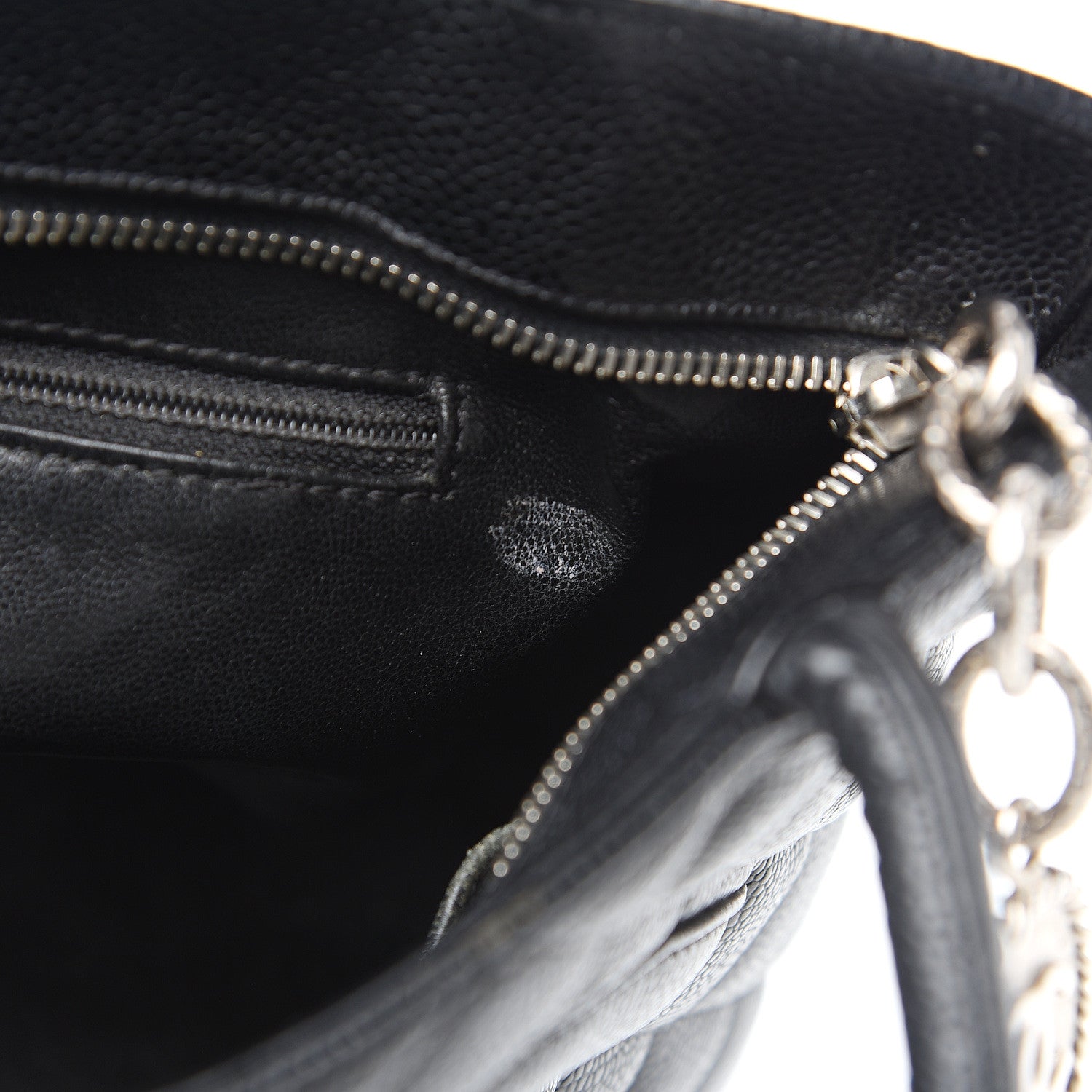 Chanel Caviar Quilted Medallion Tote Black 7 of 14
