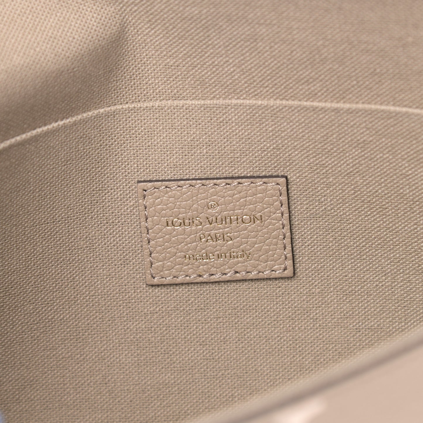 Empreinte Monogram Giant Felicie Pochette Tourterelle Creme