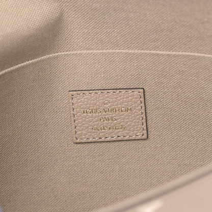 Louis Vuitton Empreinte Monogram Giant Felicie Pochette Tourterelle Creme 8 of 11