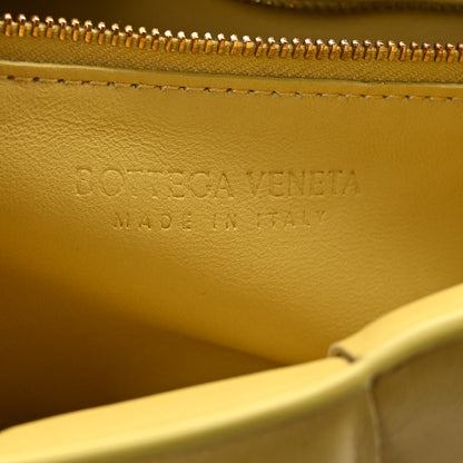 Bottega Veneta Lambskin Maxi Intreccio Padded Chain Cassette Crossbody Bag Corn 6 of 8