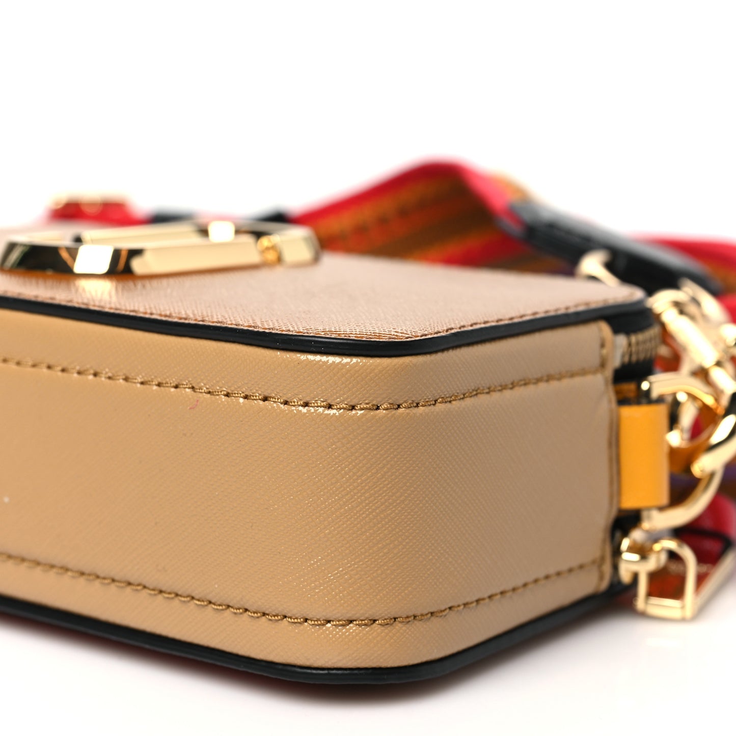 Saffiano Small Snapshot Camera Bag Cathay Spice Multicolor