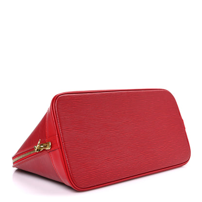Louis Vuitton Epi Alma PM Castillan Red 4 of 11