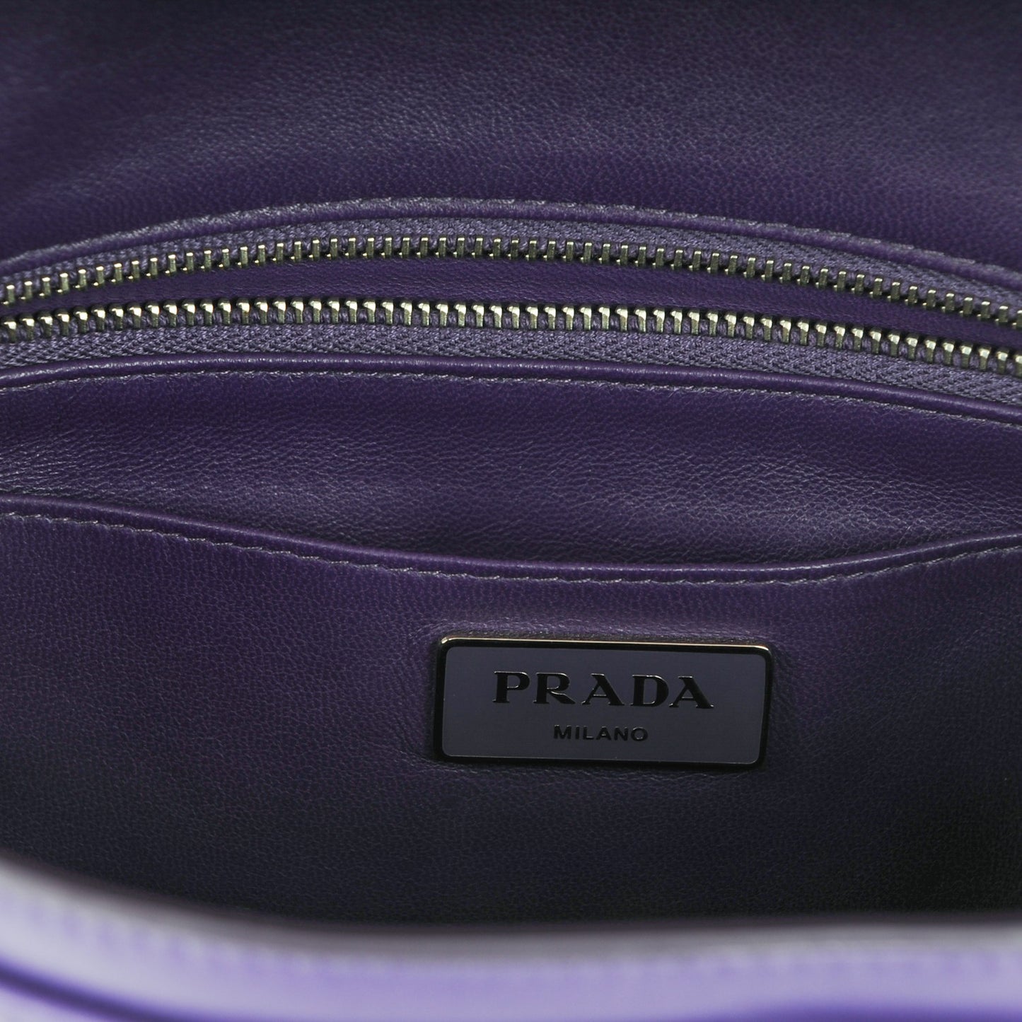 Nappa Fringe Shoulder Bag Viola