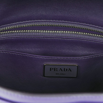 Prada Nappa Fringe Shoulder Bag Viola 6 of 8