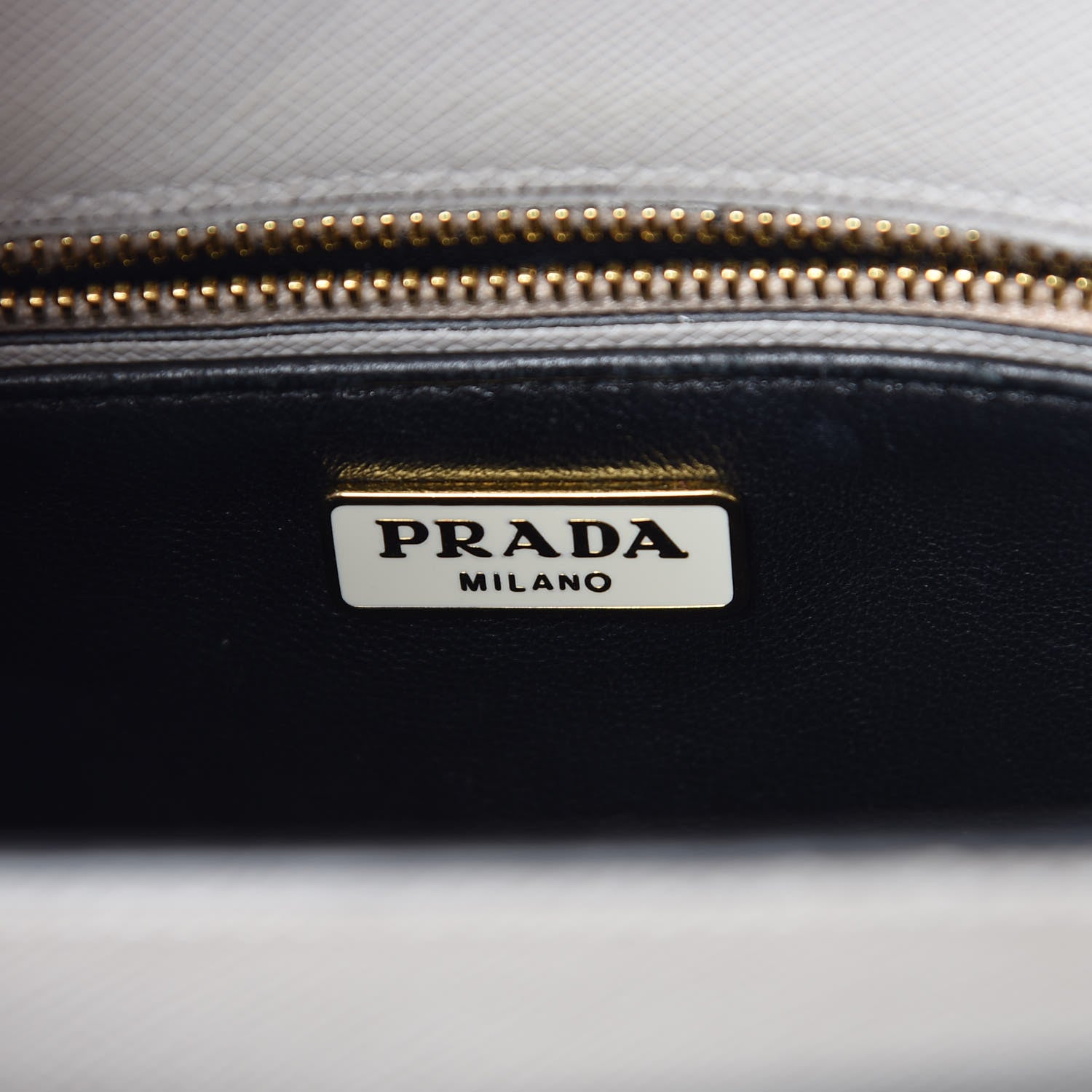 Prada Saffiano Sound Studded Hobo Talco 6 of 13