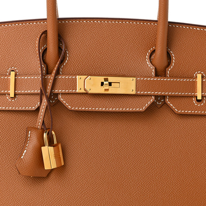 Hermes Epsom Birkin Sellier 30 Gold 8 of 11