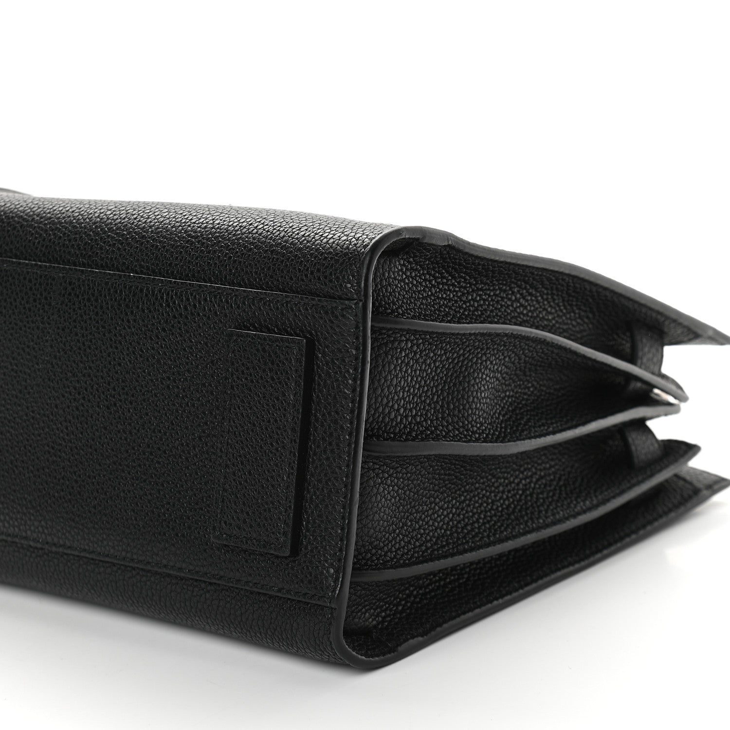 Saint Laurent Grained Calfskin Baby Sac De Jour Souple Black 8 of 8