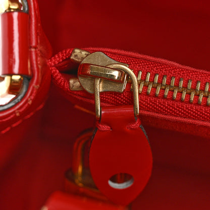 Louis Vuitton Vernis Montaigne MM Cherry 13 of 13