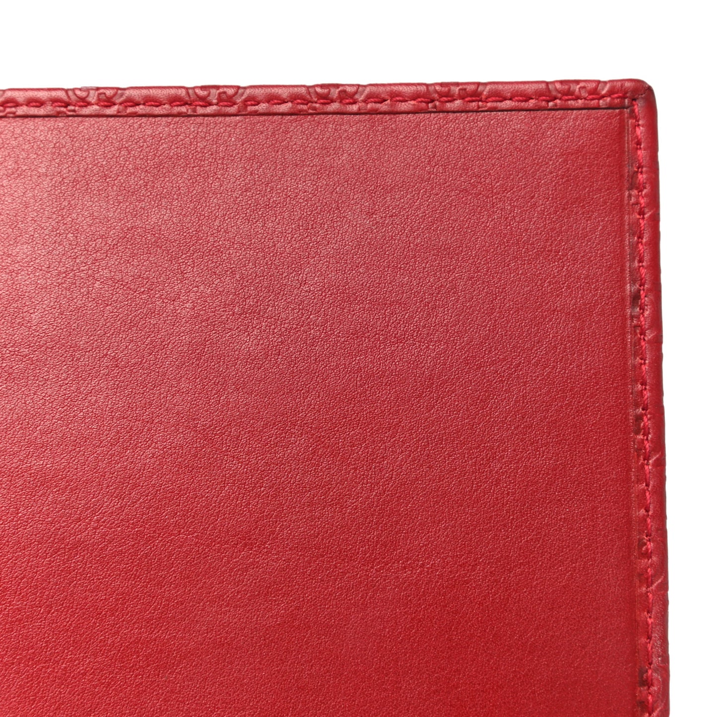 Microguccissima Crossbody Wallet Red