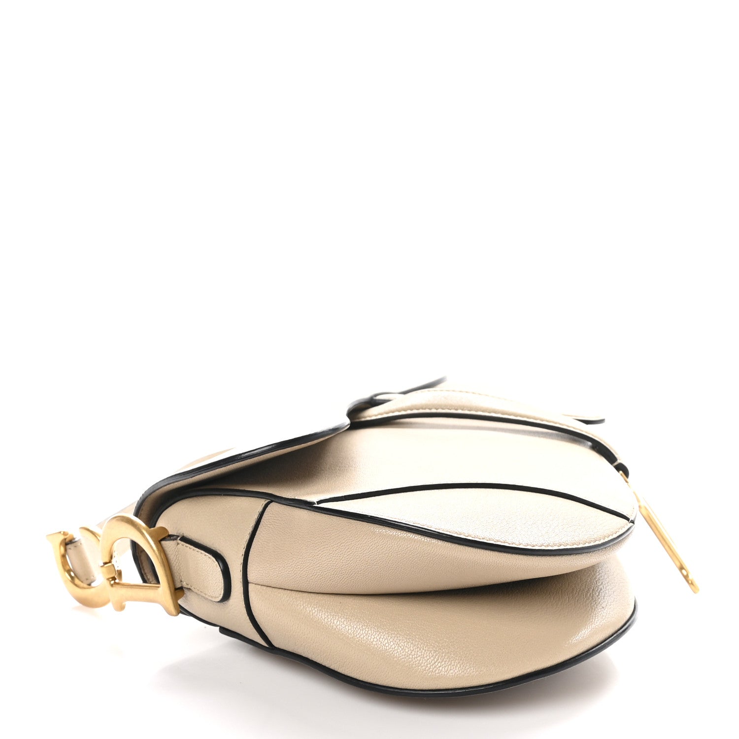 Christian Dior Shiny Goatskin Saddle Bag Corda 4 of 10