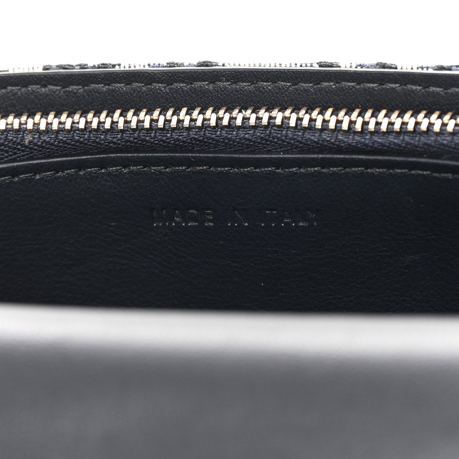 Christian Dior Oblique Saddle Belt Bag Blue 7 of 13