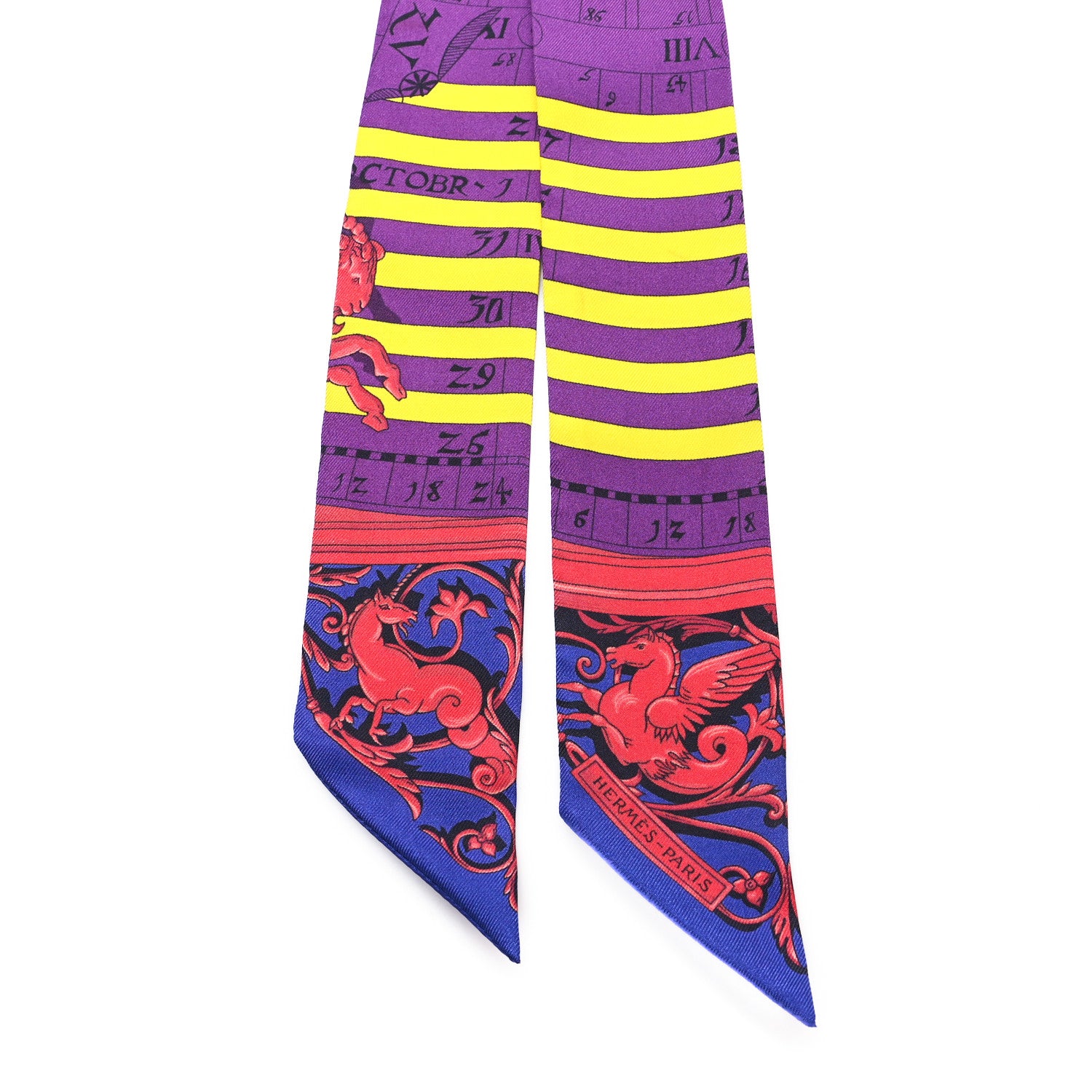 Hermes Silk Astrologie Twilly 2 of 3