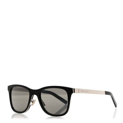 Saint Laurent Acetate Square Sunglasses SL 51 Black 1 of 8