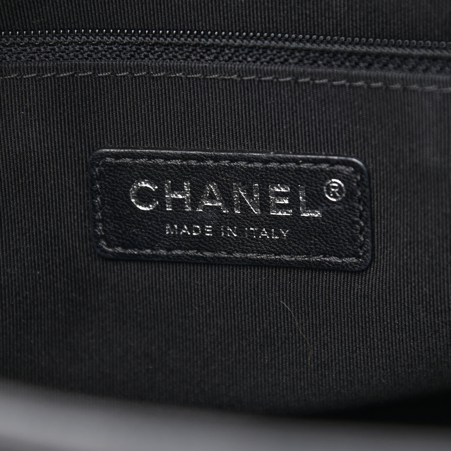 Chanel Patent Goatskin Quilted Medium Gabrielle Hobo Black 6 of 11