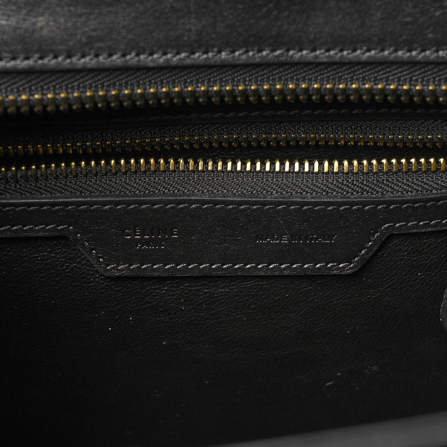 Drummed Calfskin Micro Tri-Color Luggage Antarctic