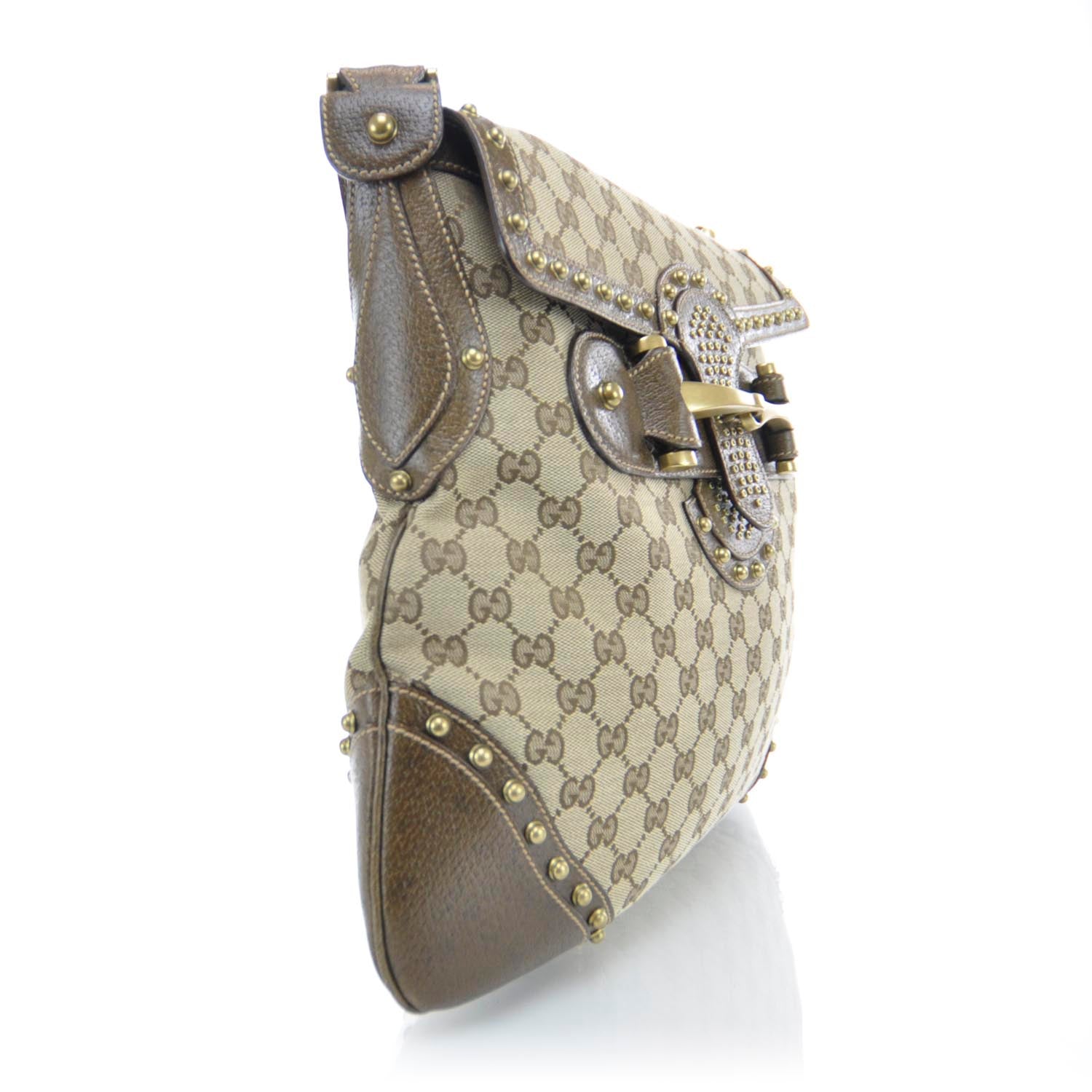 Gucci Monogram Pelham Large Shoulder Bag 6 of 10