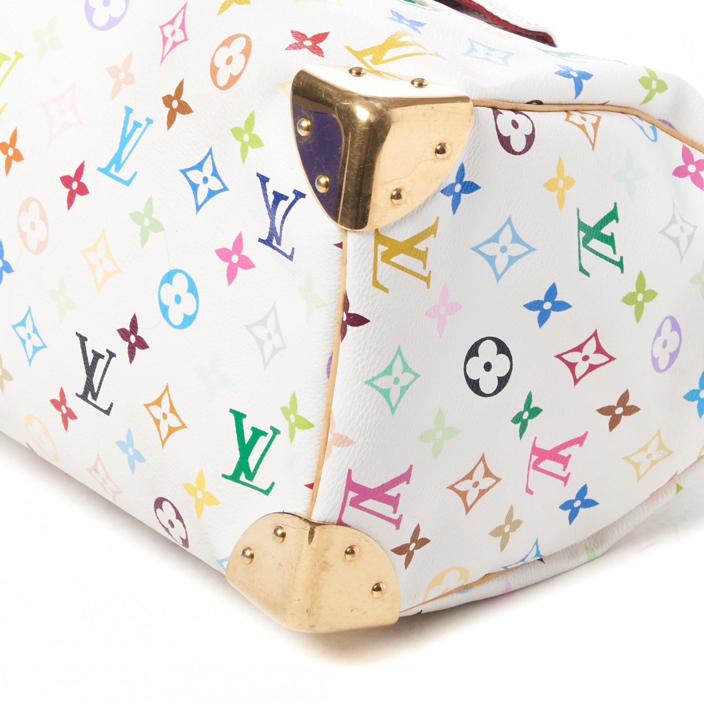 Monogram Multicolor Speedy 30 White