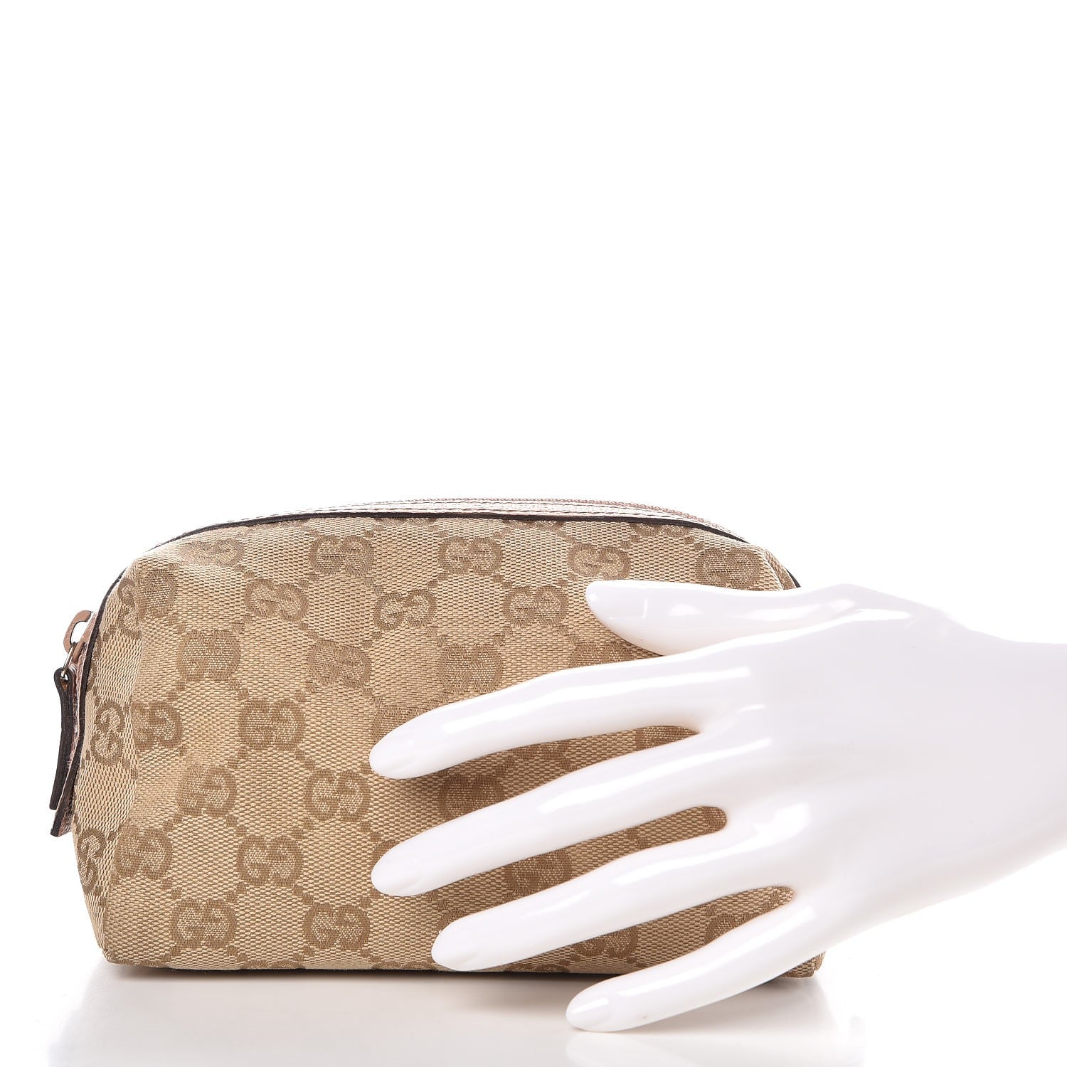 Gucci Monogram Large Cosmetic Case Pink 2 of 7