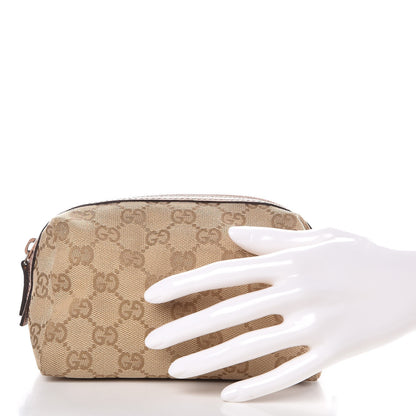Gucci Monogram Large Cosmetic Case Pink 2 of 7