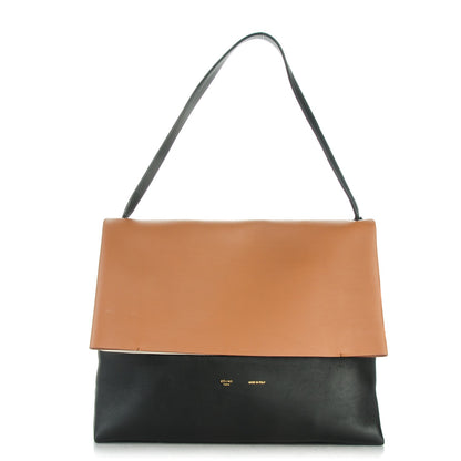 Celine Calfskin All Soft Shoulder Bag Tan 1 of 8