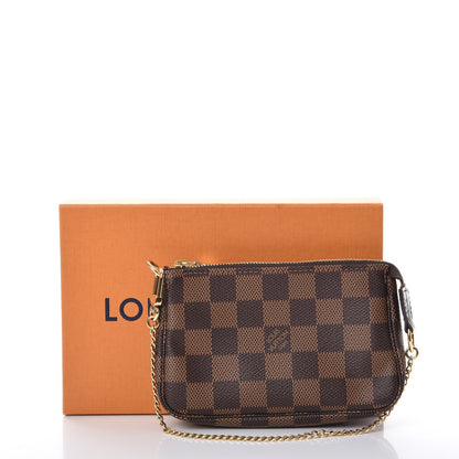 Louis Vuitton Damier Ebene Mini Pochette Accessories 8 of 8