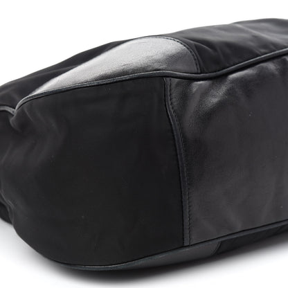 Prada Tessuto Nylon Shoulder Bag Black 9 of 14