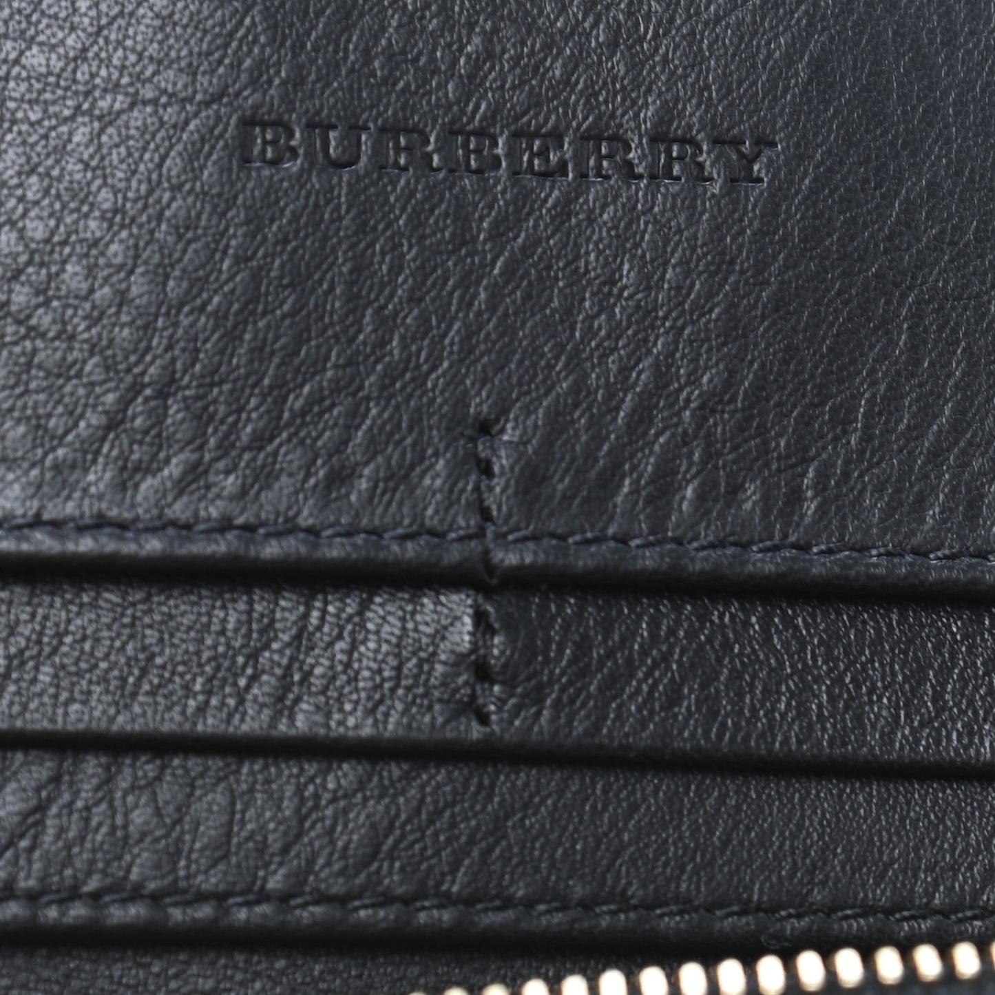 Calfskin Horseferry Check Porter Continental Wallet Black