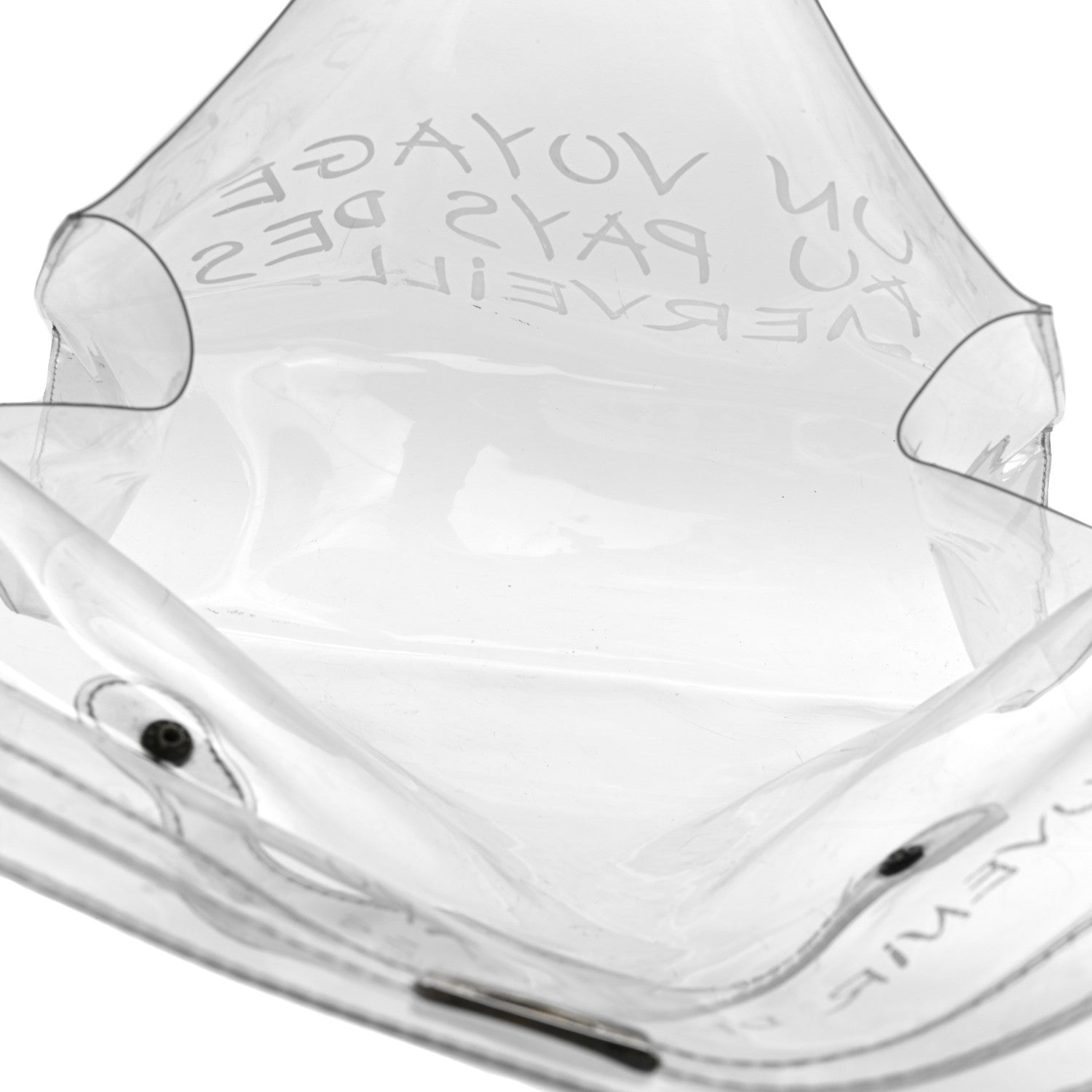 Hermes Vinyl Souvenir De L'Exposition Kelly Transparent 5 of 12
