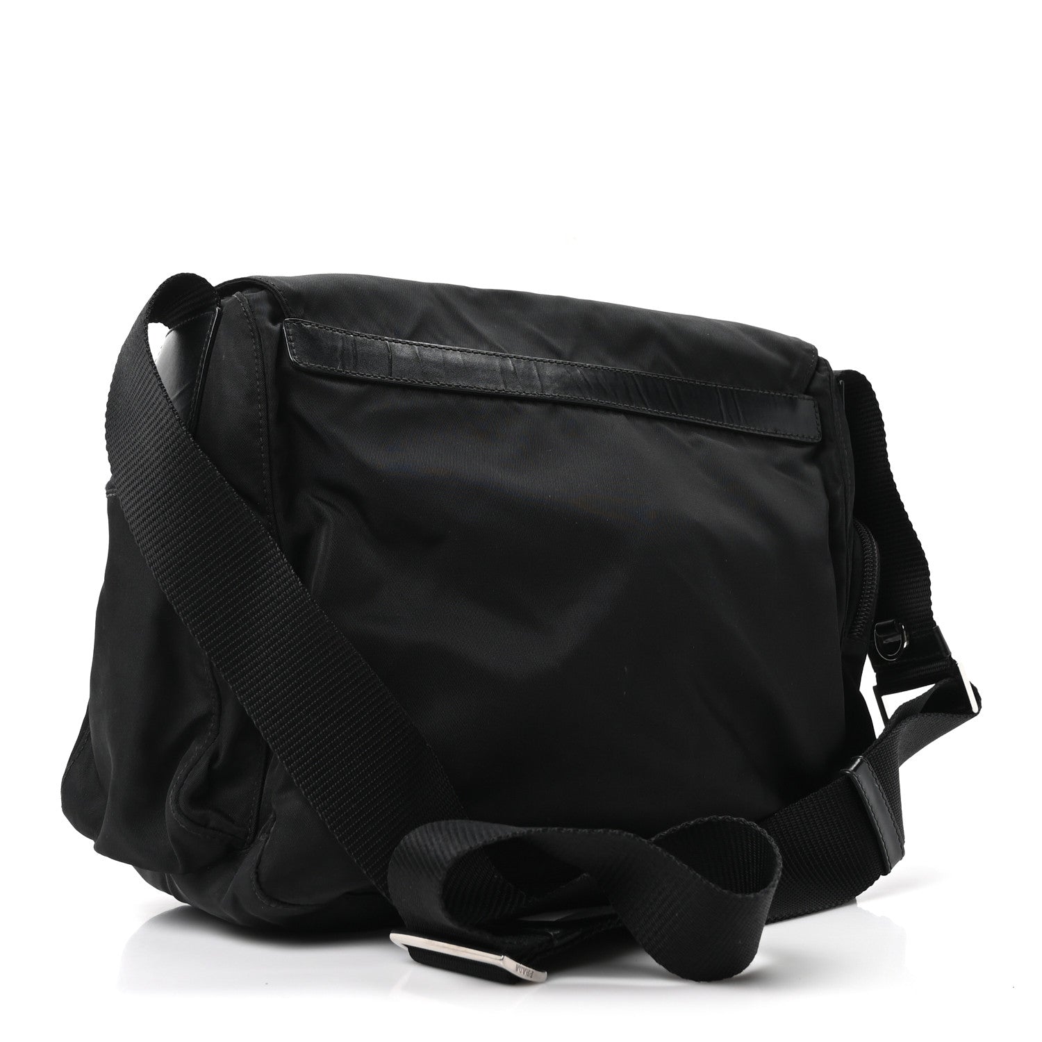Prada Tessuto Nylon Vela Messenger Bag Black 3 of 10