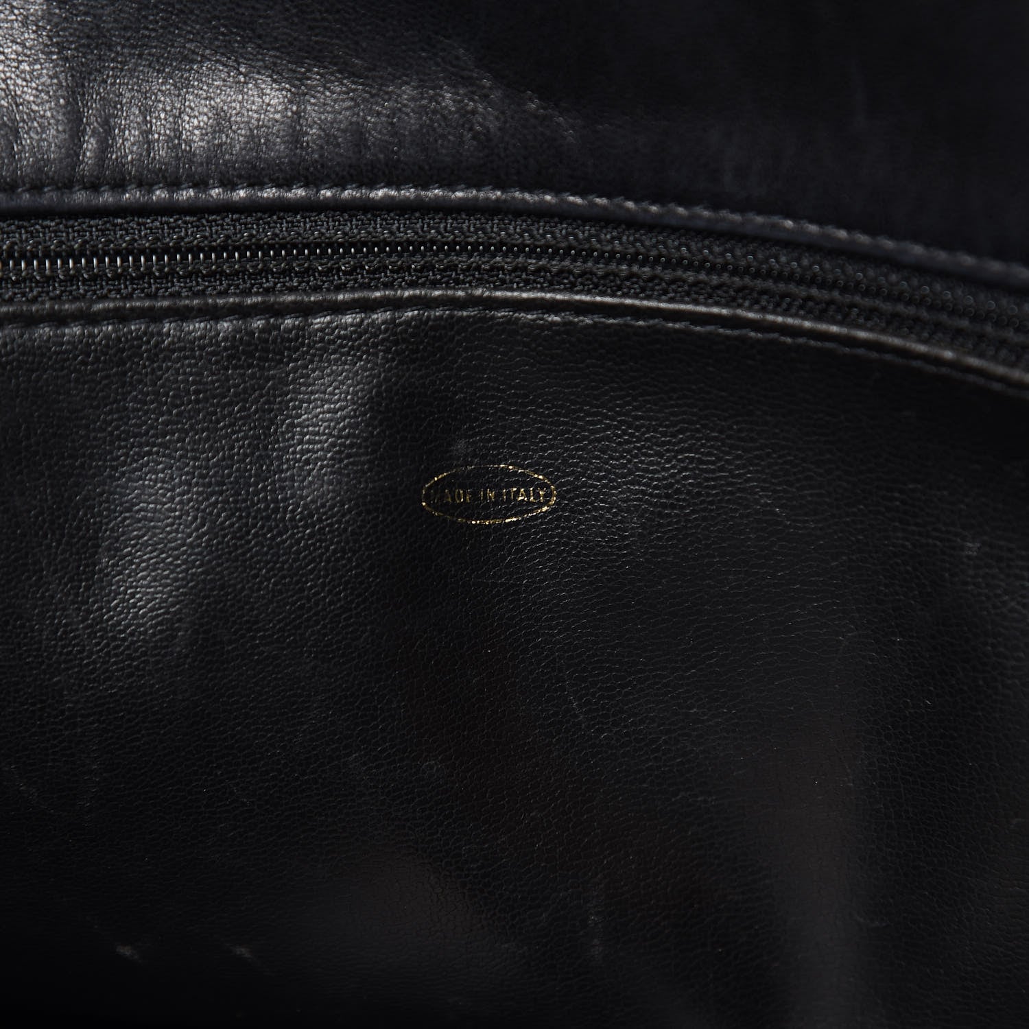 Chanel Lambskin Shopping Tote Black 7 of 21