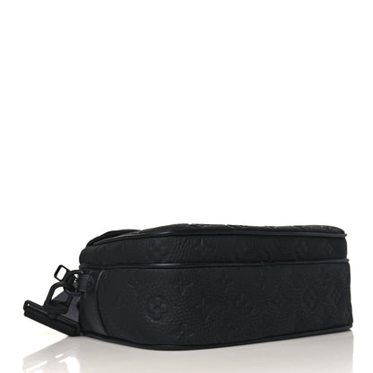 Louis Vuitton Taurillon Monogram S Lock Messenger Black 3 of 8