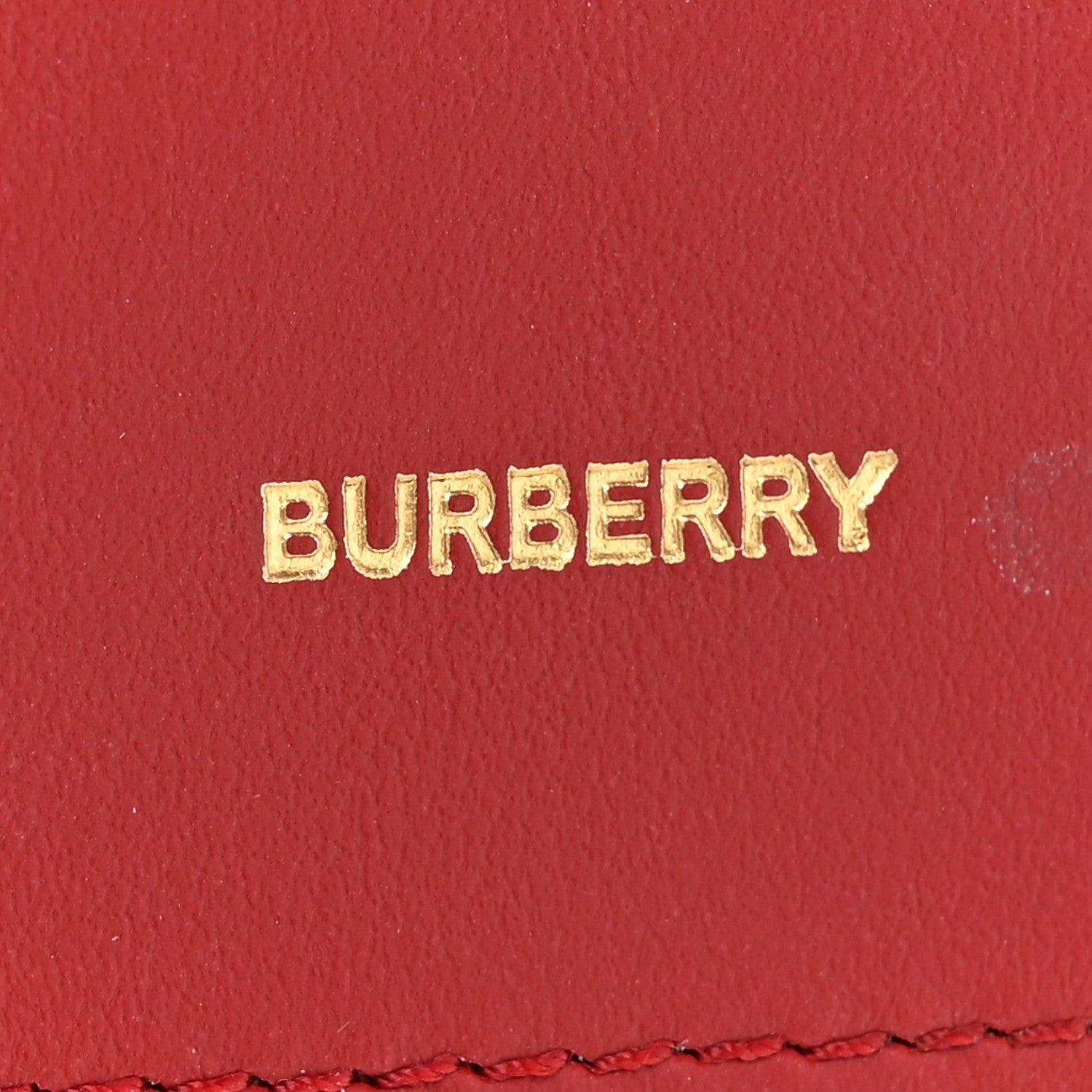 Burberry Marais Calfskin Rowe Continental Wallet Dark Carmine 7 of 10