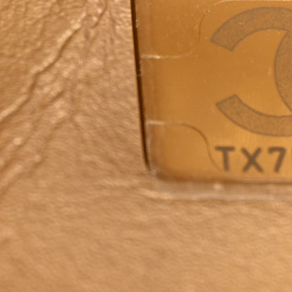 Chanel Lambskin Quilted Small CC Crystal Logo Chain Flap White 7 of 10